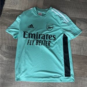 Blue Arsenal football shirt